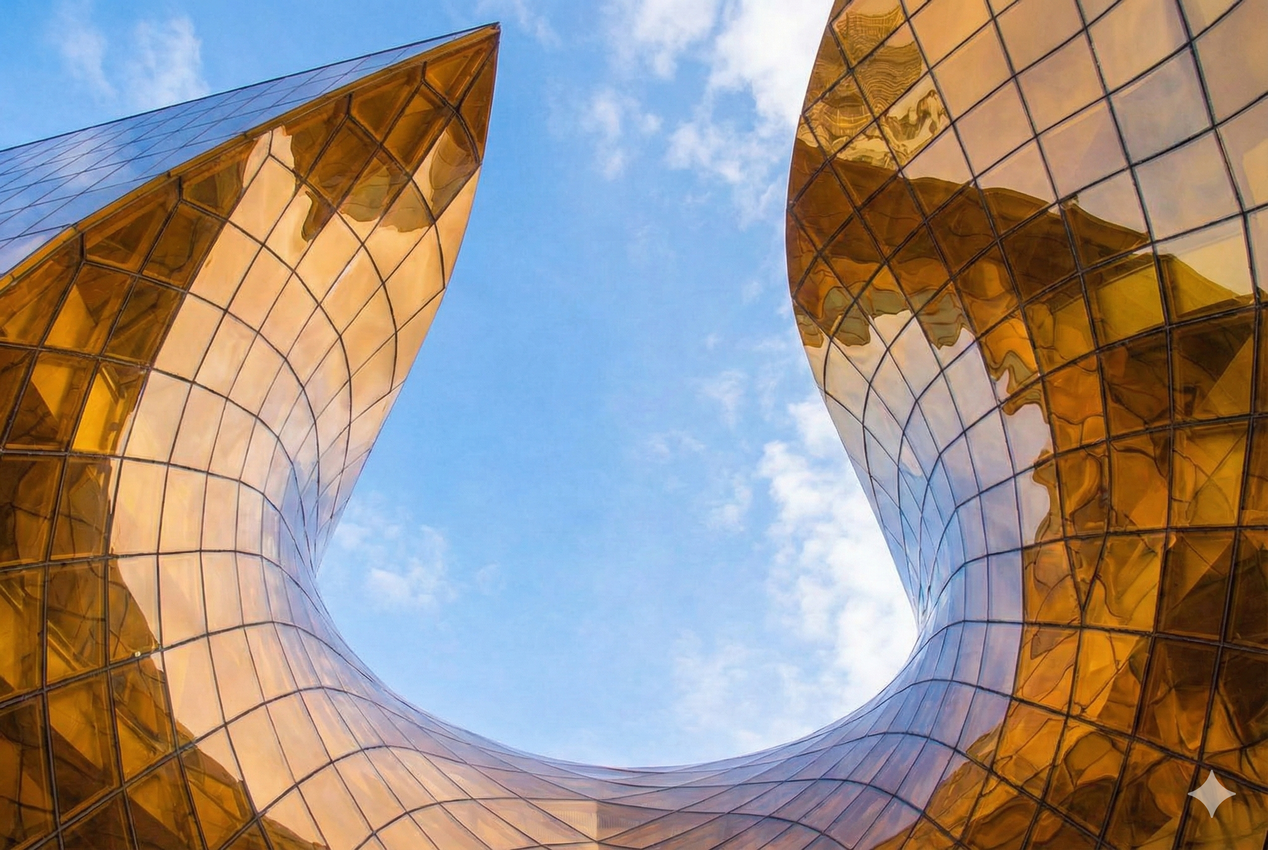 Business District Skyscrapers